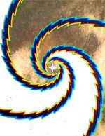 spiral drum detail, Roel Crabbé