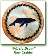 Sjamaantrom - Whale Drum door Roel Crabbe
